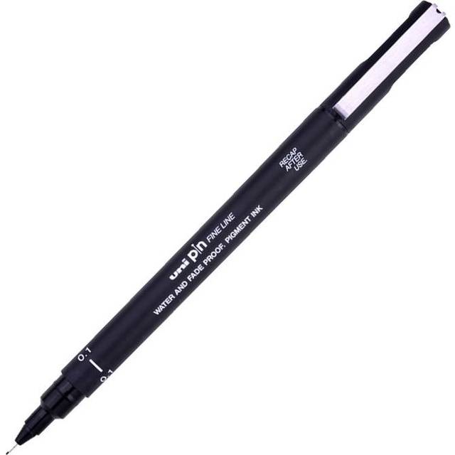 Uniball Pin Fine Liner Drawing Pen - Black / 0.1mm