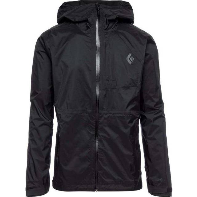Black Diamond Fineline Stretch Shell Waterproof Jacket Black / Large