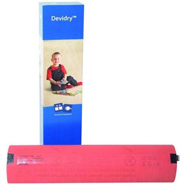 Golvvärmematta Dry 2m² 100W/m² 40W 230V Devi
