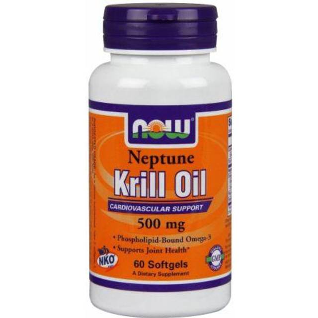 NOW Foods  Krill Oil  1 000 mg  60 Softgels (500 mg per Softgel)
