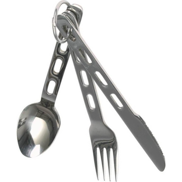 Mil-Tec 3-part steel Utensil Set