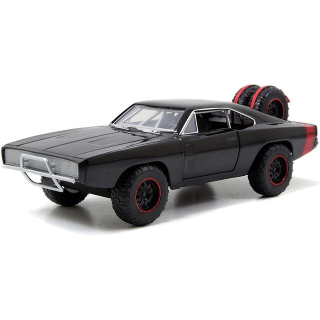 Jada 253203011 Dom's Dodge Charger R/T Offroad schwarz - Fast & Furious Maßstab 1:24 Modellauto