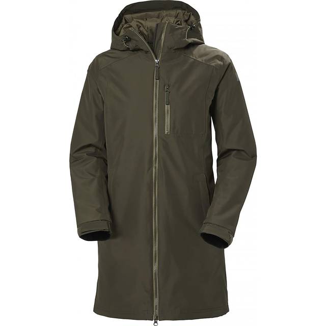 Long winter coat for women Helly Hansen Belfast - Vert - XS