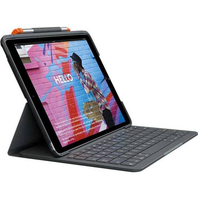 Logitech G903 LIGHTSPEED Wireless Gaming Mouse w/ HERO 25K sensor in Grafitgrå, Español (Qwerty), för iPad (7:e, 8:e och 9:e generationen)