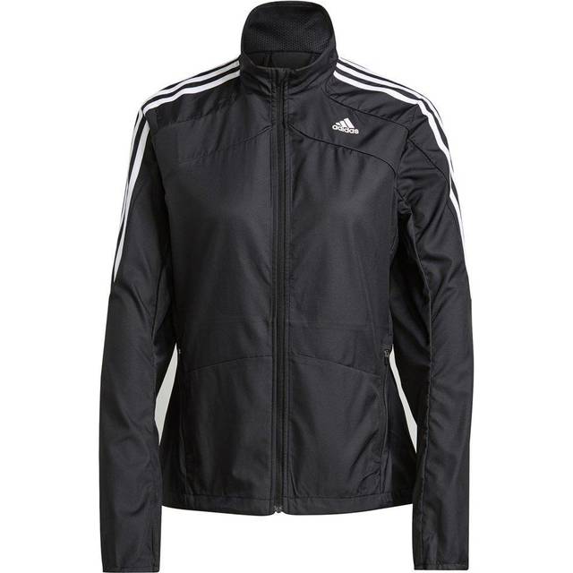 adidas Sport Performance - Jacka Marathon 3-stripes Jacket - Svart