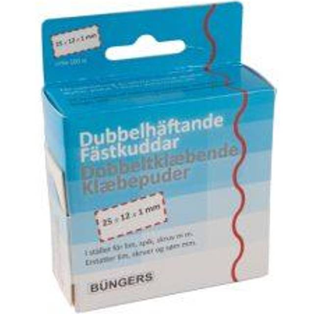 Fästkuddar 25x25x1mm