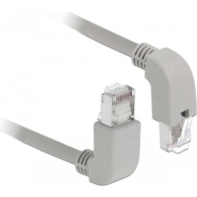 DeLock 2xAngled RJ45-RJ45 SF/UTP Cat5e 2m