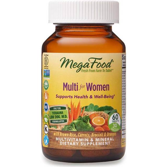 MegaFood Women&#39;s Advanced Multivitamin for Women with Choline 60 Tablets