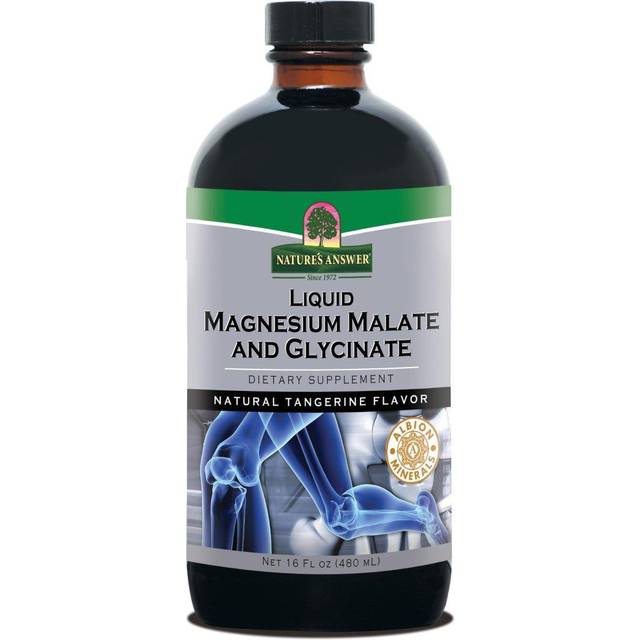 Nature's Answer  Liquid Magnesium Malate and Glycinate  16 fl oz (480 ml)