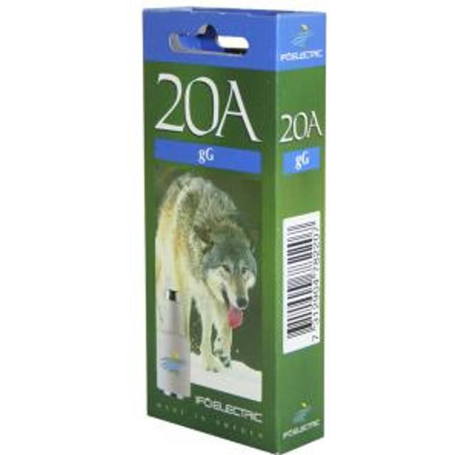 säkring 20A gG. 5-pack