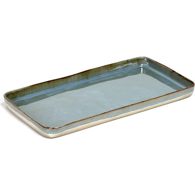 Serax Terres de Rêves tallrik 18x37 cm Light blue - Blå