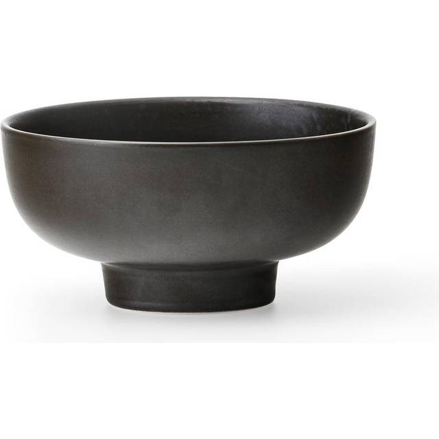 Audo Copenhagen New Norm skål på fot Ø12 cm Mörkglaserad - Brun