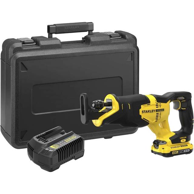 Stanley Fatmax V20 SFMCS300 18v Cordless Reciprocating Saw 1 x 2ah Li-ion Battery Charger Case