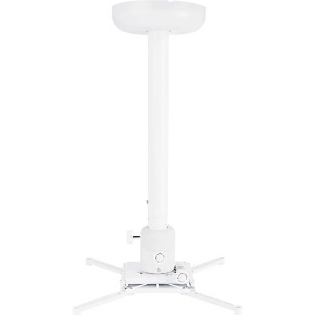 Multibrackets M Universal Ceilingmount - Monteringssats (takmontering, monteringsarm) - för projektor - vit - takmonterbar