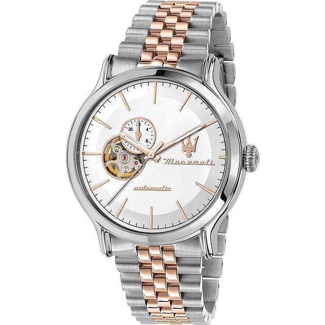Maserati EPOCA herrklocka, endast tid, automatisk - R8823118008, Flerfärgad, 42mm, armband