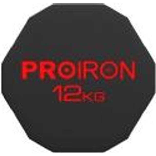 PROIRON Gummihantlar luktfria, stålvikter set män kvinnor hem gym 3 kg 5 kg 8 kg 10 kg 12 kg 14 kg 16 kg 20 kg 24 kg fitness träning träning kroppsstyrka lyftutrustning (par eller enkel)