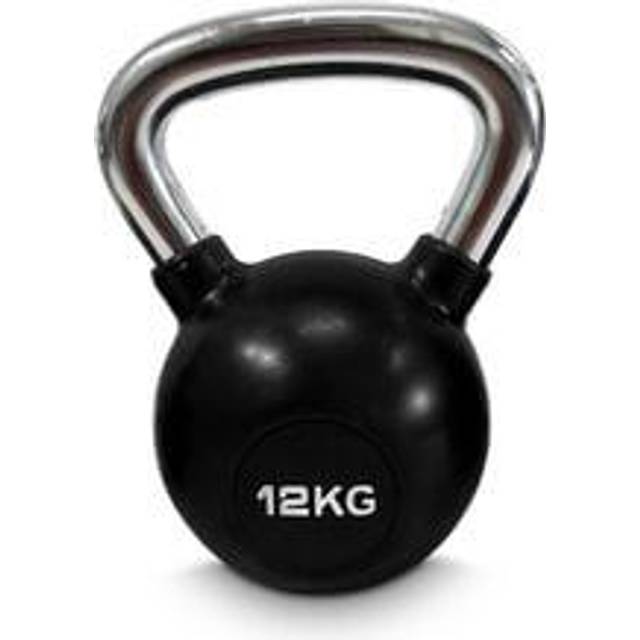 Kettlebell gummi/krom, 12 kg, JTC Power