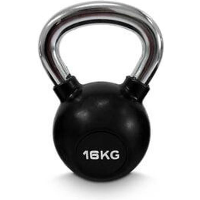 Kettlebell gummi/krom, 16 kg, JTC Power