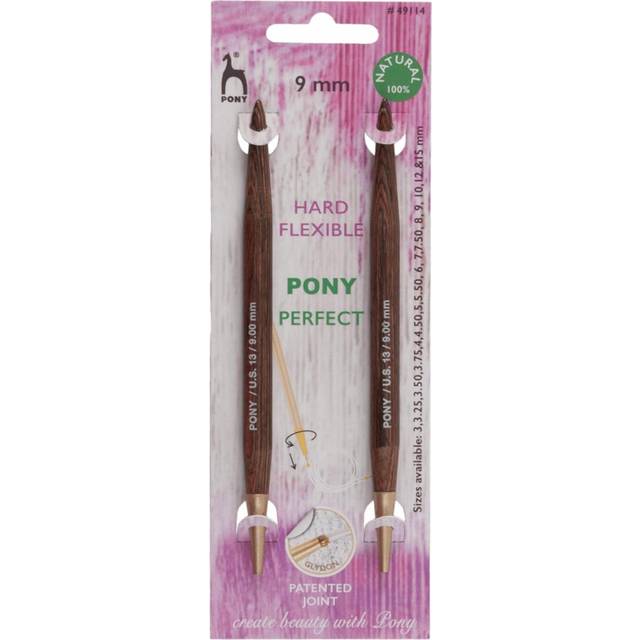 Pony Perfect 14cm Interchangeable Circular Knitting Needles - 9.00mm (P49114)
