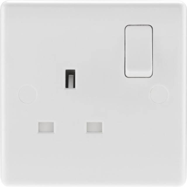 BG 13A Low Profile Switched Socket 1 Gang Single Pole
