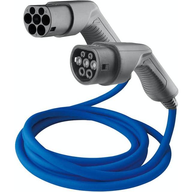 Gelia Amptec Laddkabel 3-fas, mode 3, typ 2 till typ 2, 32 A 5 meter