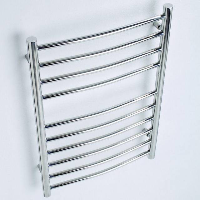 Kartell Orlando Curved Designer Towel Rail | Stainless Steel | 720mm x 500mm
