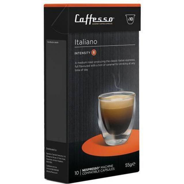 Caffesso Italiano Nespresso Compatible Coffee Pods (Pack of - NWT829