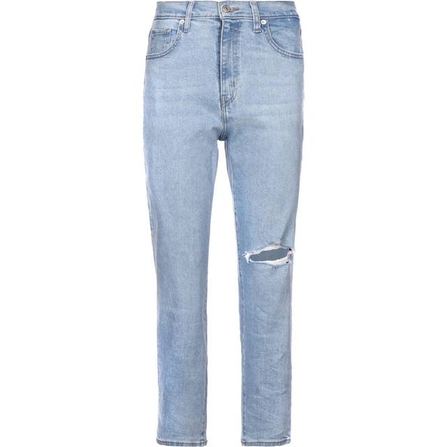 Levi's – Ljusblå mom jeans med hög midja