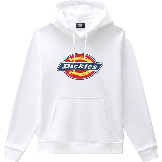 Dickies Icon Logo Hoodie White Size Small Unisex - white