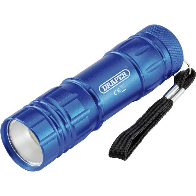 Draper Aluminium LED Hand Torch Blue