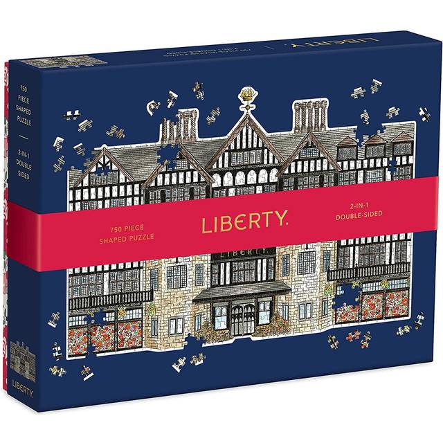 Liberty Tudor Building 750 Piece Shaped Puzzle