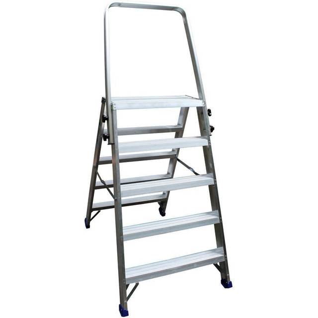 Skeppshultstegen 4250-05-210 Stegpall inklusive säkerhetsbåge 5 steg, 1180 mm