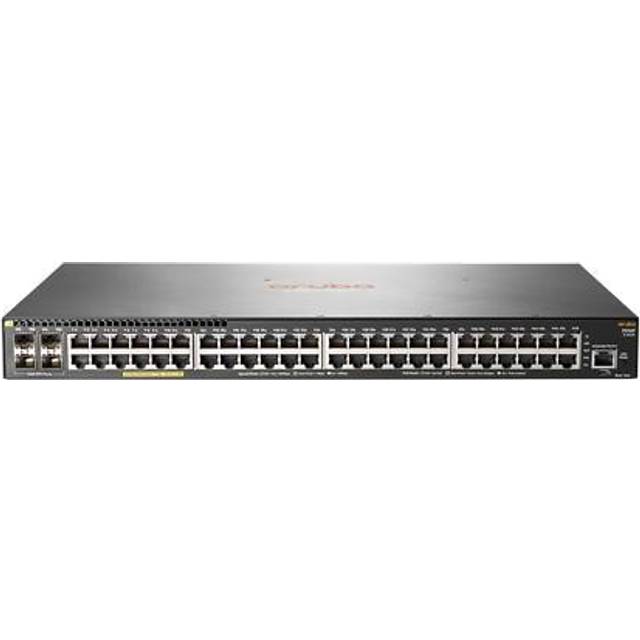 HPE Aruba 2930F 48G PoE+ 4SFP - switch - 48 ports - Managed - rack-mountable