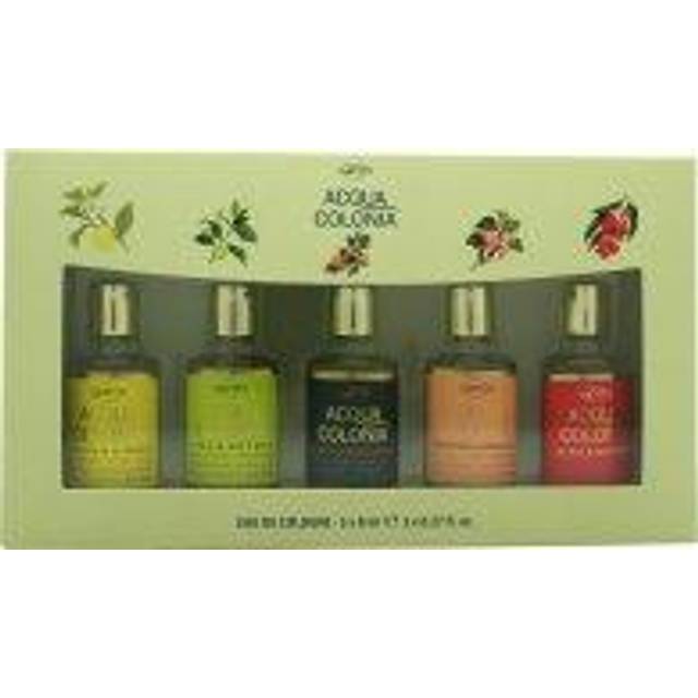 Maurer and Wirtz 4711 Acqua Colonia Gift Set 8ml Lime & Nutmeg Eau De Cologne + 8ml Lemon & Ginger Eau De Cologne + 8ml Blood Orange & Basil Eau De Cologne