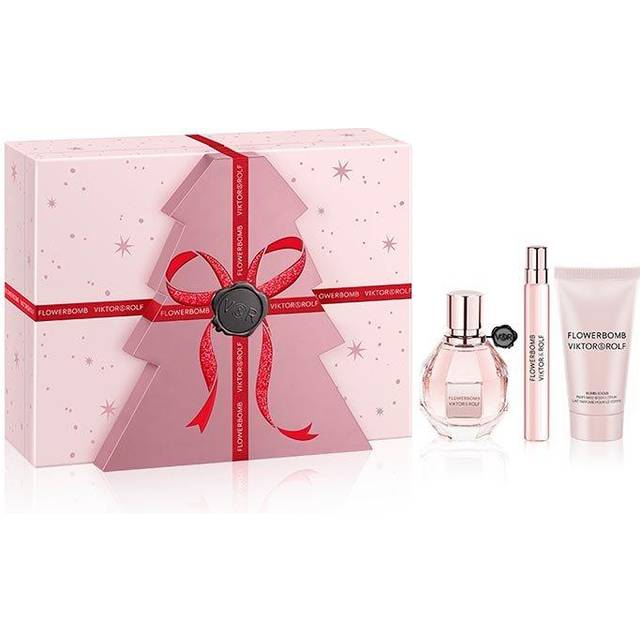 Viktor & Rolf Flowerbomb 50ml EDP + 10ml EDP + 50ml Body Lotion Gift Set