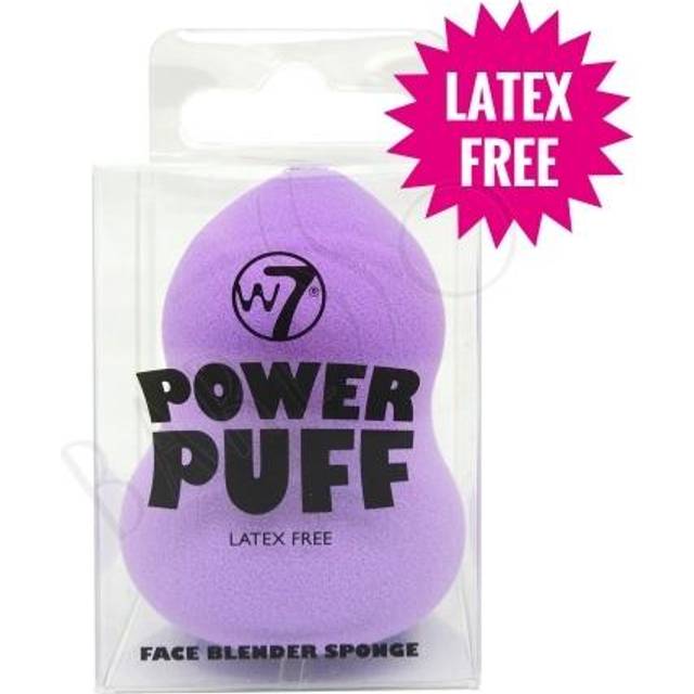 W7 Power Puff Face Blender Sponge Hot Pink