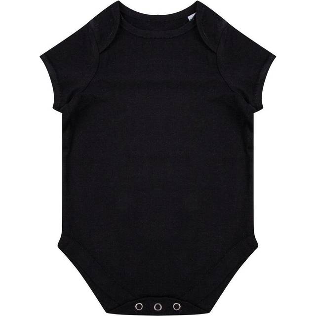 Larkwood Organic Baby Bodysuit LW655 Black 3-6 Months Colour: Black, S