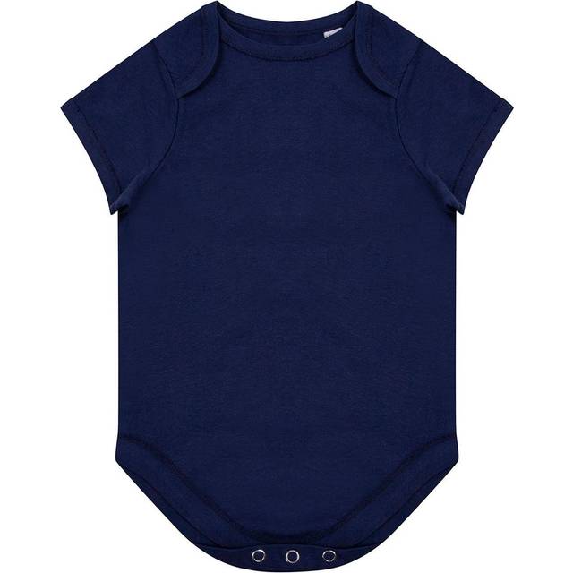 Larkwood Organic Baby Bodysuit LW655 Navy 0-3 Months Colour: Navy, Siz