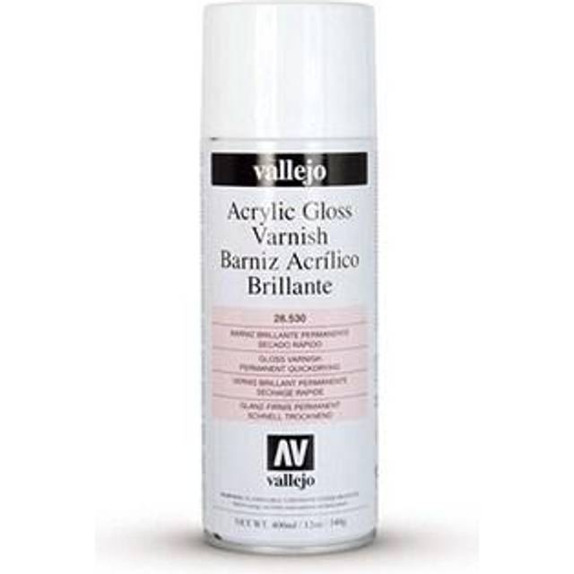Vallejo : Acrylic : Aerosol Spray Varnish : 400ml : Gloss