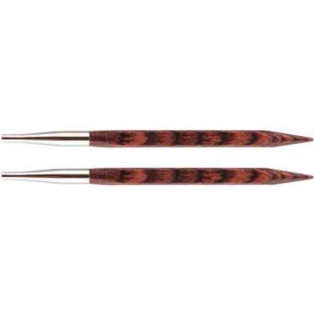 KnitPro 5.5 mm Cubics Interchangeable Circular Needles, Rosewood