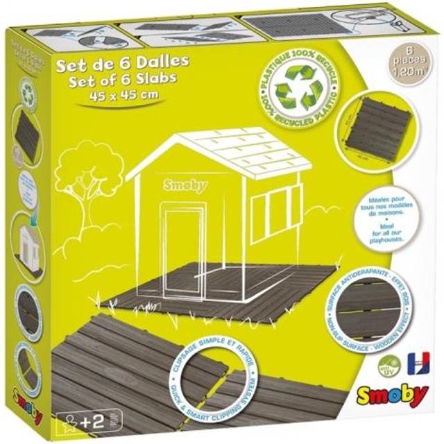Smoby Playhouse Slabs, Accessory, 6 Included