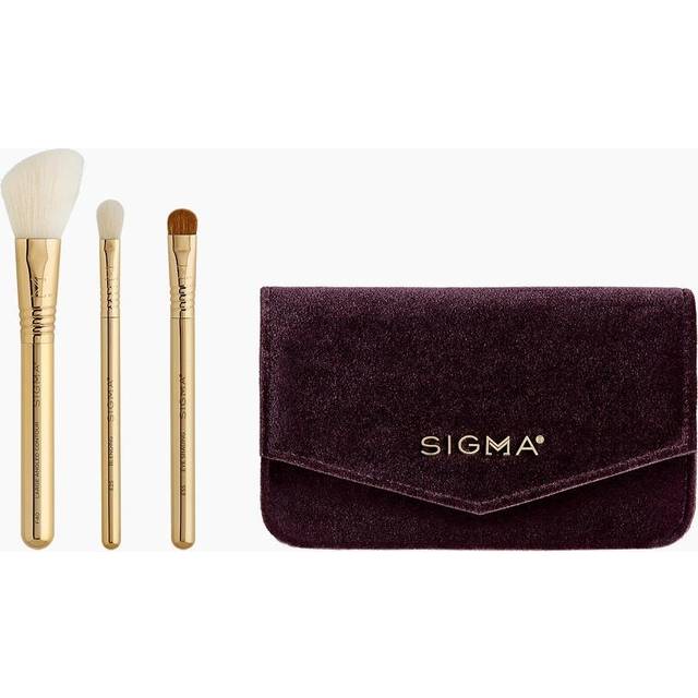 Sigma Beauty Elite Essential Trio Brush Set