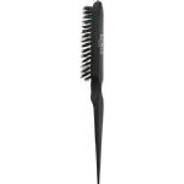 Balmain _Boar Hair Backcomb Brush Black upping brush