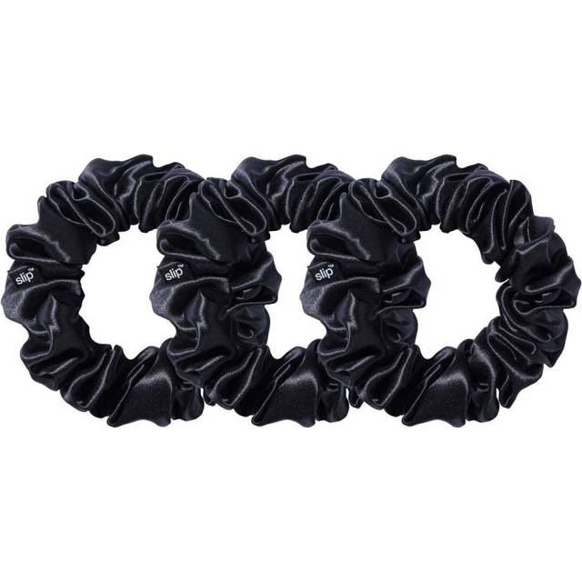Slip Pure Silk Large Scrunchies Black