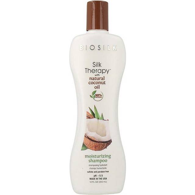 Biosilk Silk Therapy Natural Coconut Oil Fuktgivande schampo med kokosnötolja 355 ml