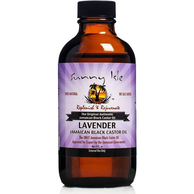 Sunny Isle, 100% Natural Jamaican Black Castor Oil, Lavender, 4 fl oz
