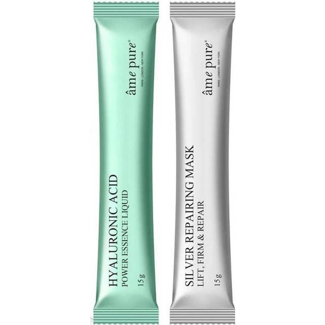 âme pure Jelly Glow Rubber Mask Silver