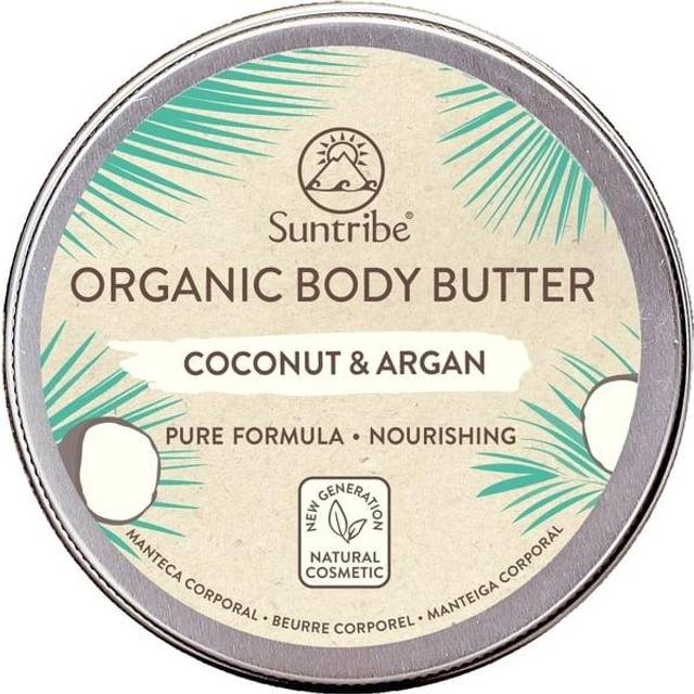 Suntribe 100% Organic Body Butter Coconut & Argan 150ml