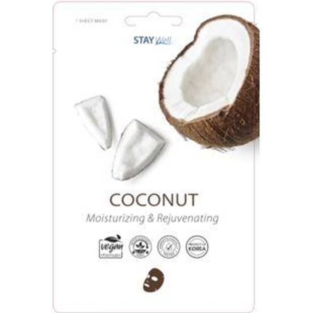Stay Well Stay Well Vegan Sheet Mask Coconut 20 g