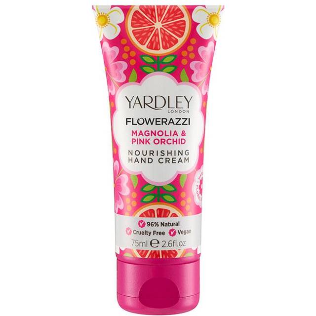 Yardley Flowerazzi Magnolia Pink Orchid Hand Cream 75ml